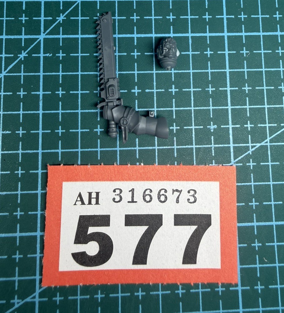 Blood Angels Intercessor Sergeant Upgrade Bundle Chainsword Helmet Marine Heresy