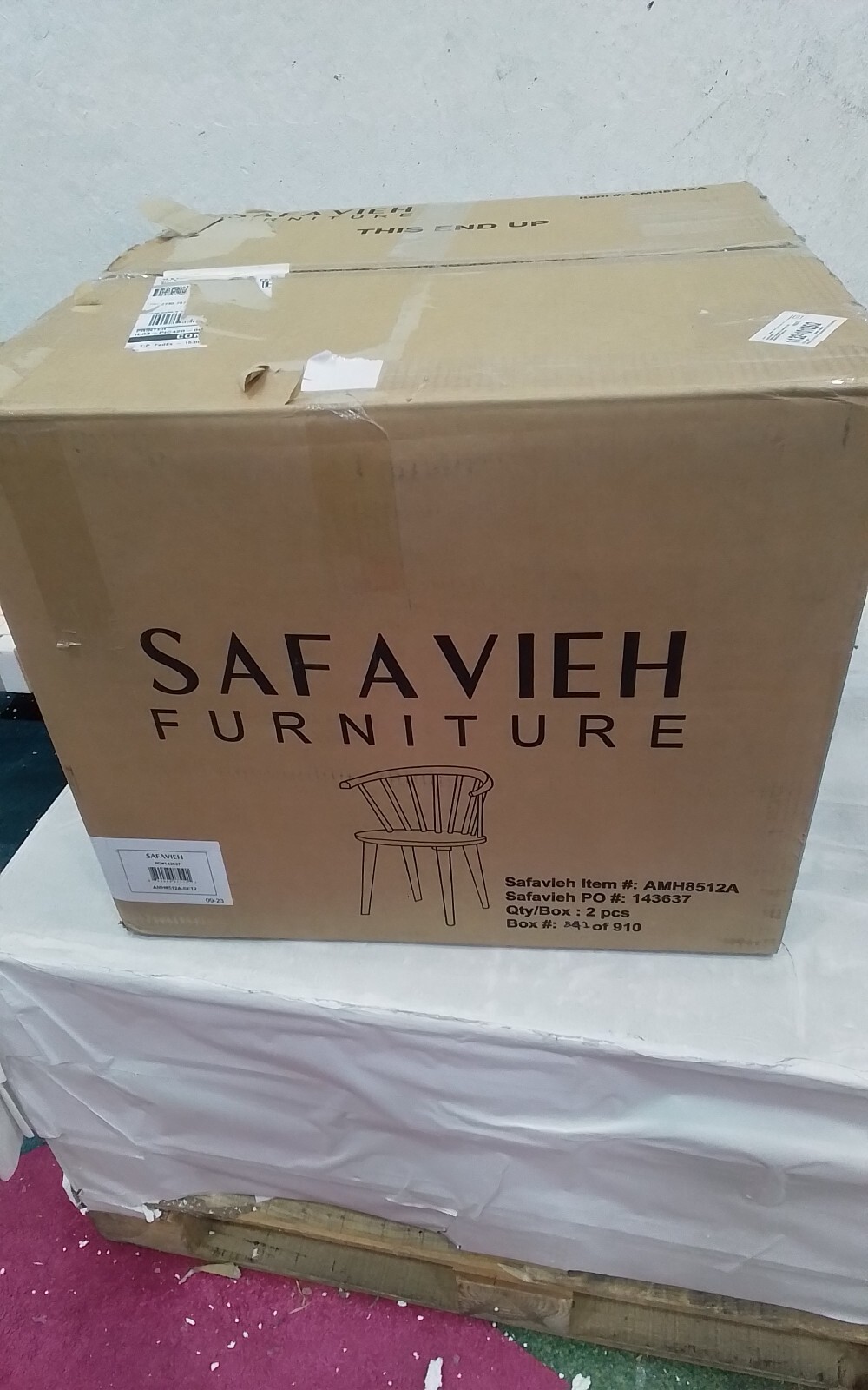 Safavieh BLANCHARD SIDE CHAIR, Reduced Price 2172736792 AMH8512A