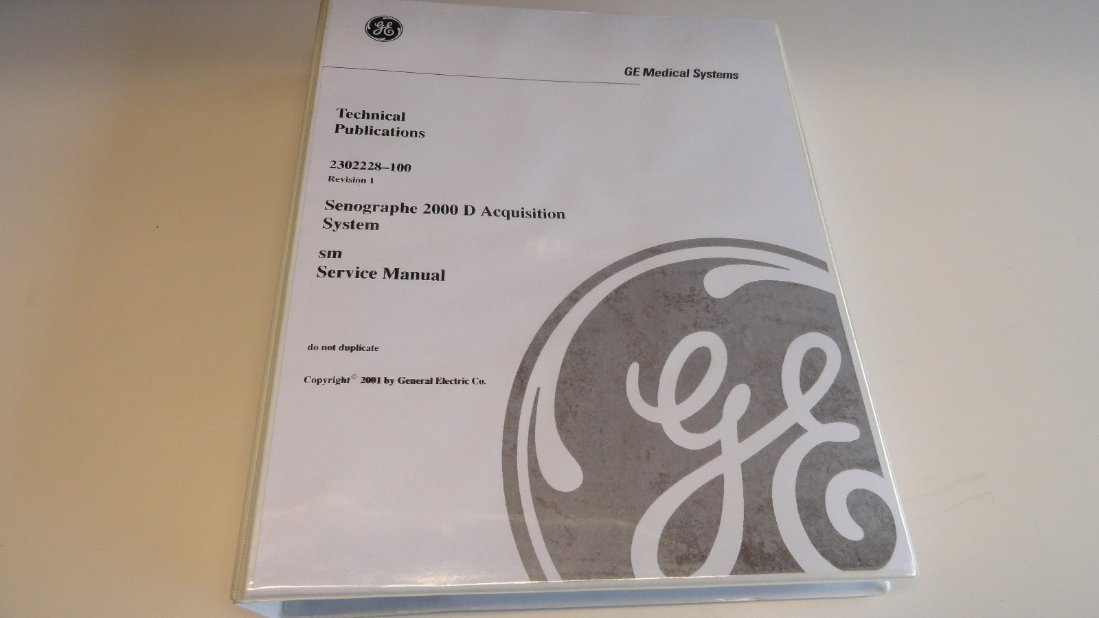 Sensographe 2000D 2000 D Aquisition System Operator's Manual