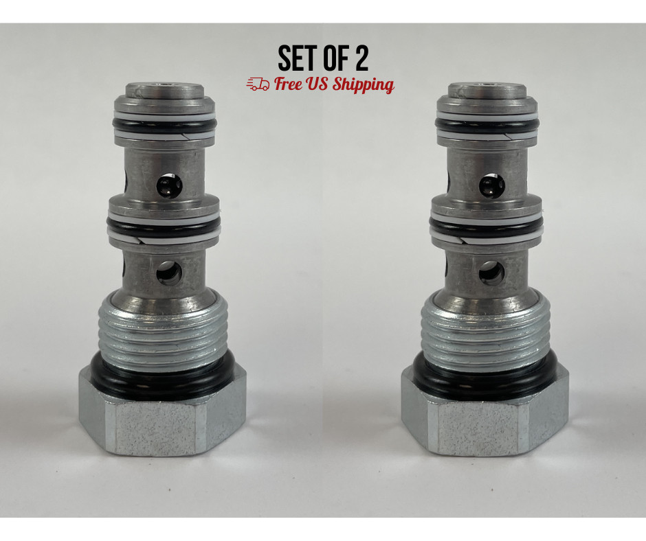 HydraForce Cartridge Shuttle Valve LS08-30-0-N Set of 2