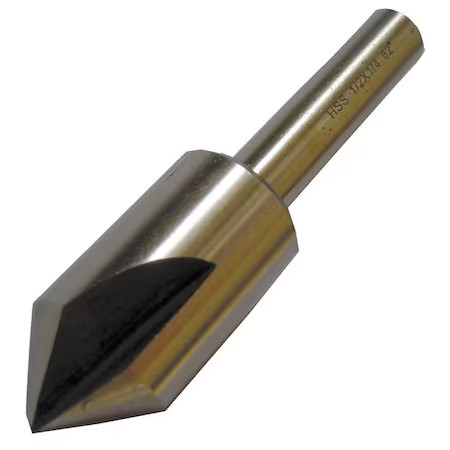 Zoro Select 21Ml12 Countersink, 1/4 In, 82 , 1-1/2 In, 21Ml12