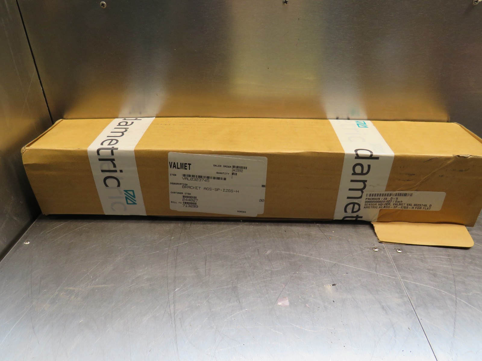 Dametric AB AGS-SP-IZGS-H Bracket Valmet VAL0323745