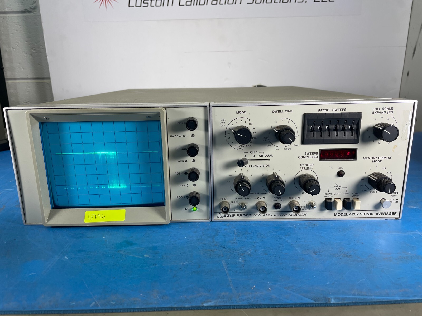 Princeton Applied Research Model 4202 Signal Averager *WORKING PULL*