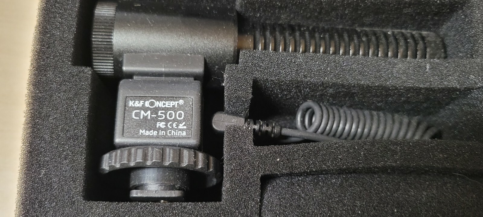 K&F Concept Camera Recording Microphone (CM-500)