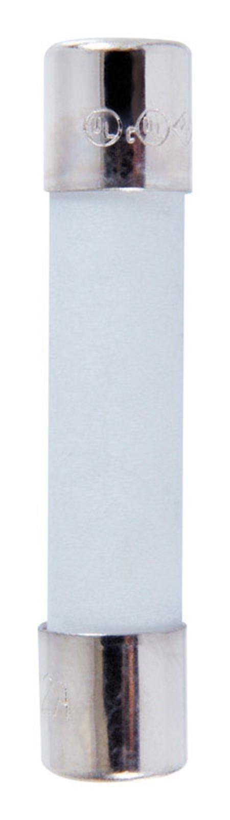 Jandorf 60607 12A 250V Gray Ceramic Cartridge Fast-Acting Fuse 1-1/4 L in.