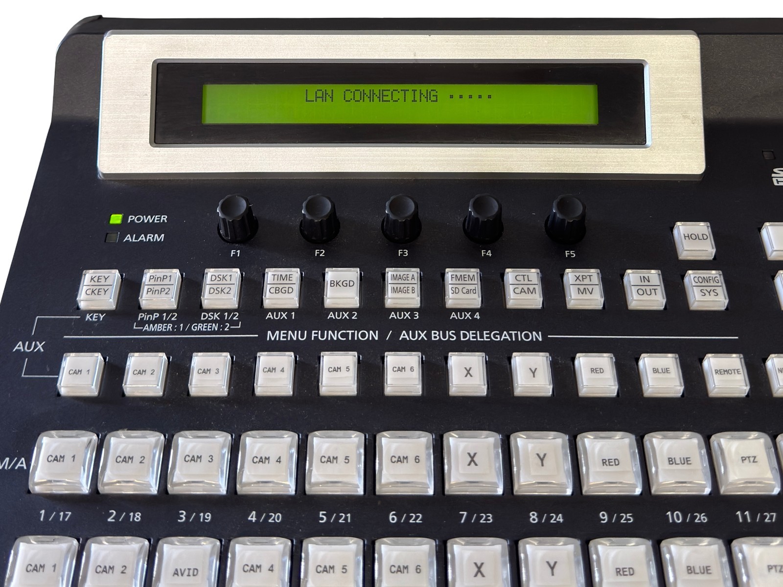 Panasonic AV‑HS450 Switcher + Control Panel + Dual PSU - Complete Broadcast Set