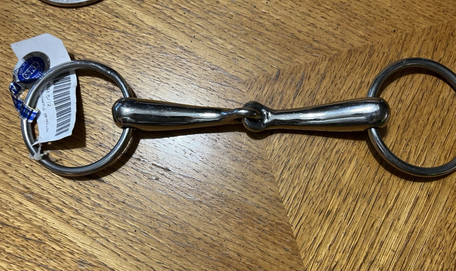 Stainless Steel Single Joint Loose Ring 5 1/2” Snaffle