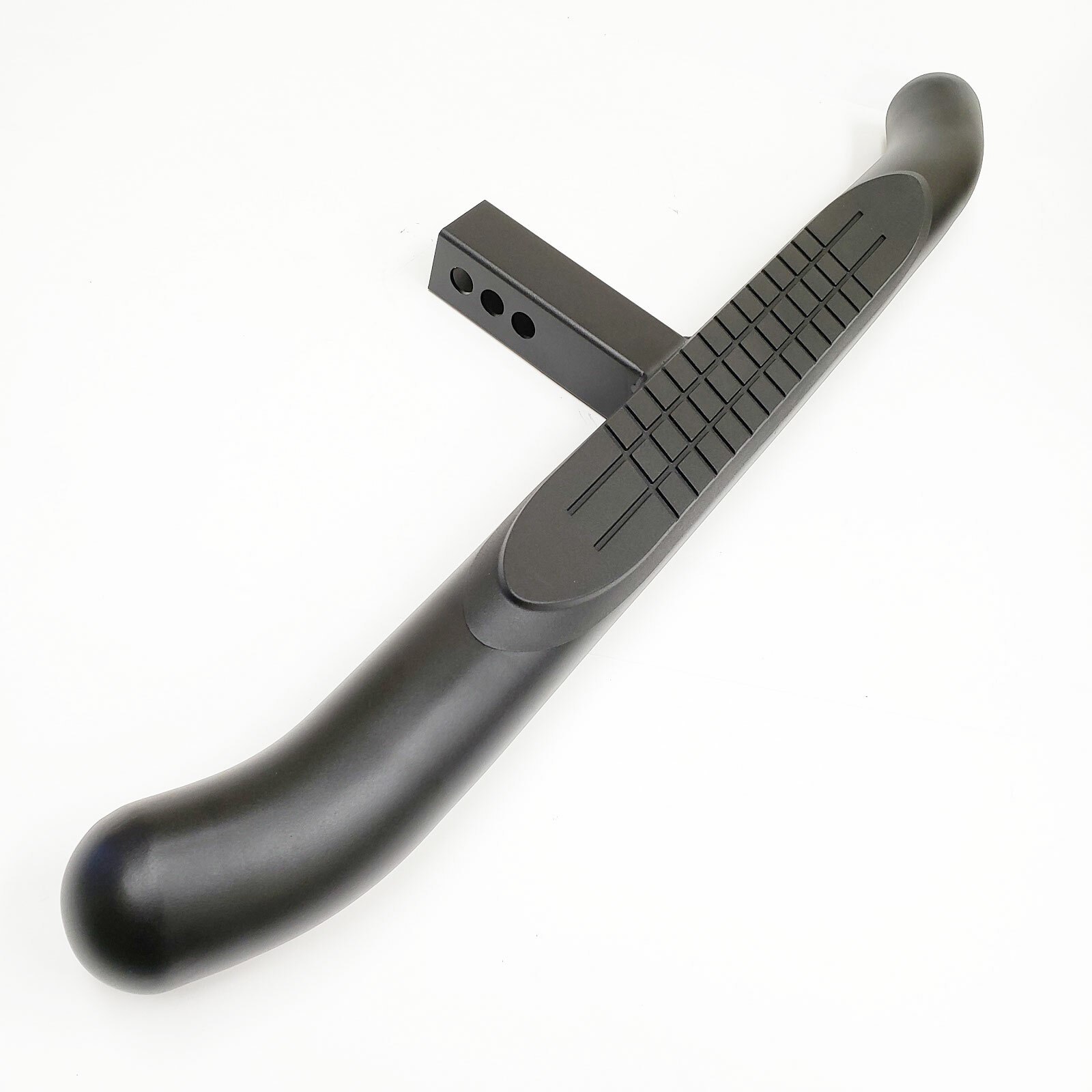 Black Heavy Duty Steel Tow Hitch Step Bar 2" Receiver Trailer Truck 3" Round 36"