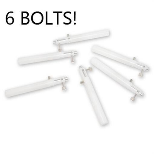 6 new Spyder ACS Delrin delron Bolt SIDE TOP COCKING anti chop 696737024633 LOT