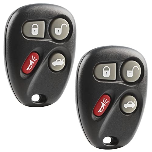 Replacement for 2001-2005 Chevrolet GMC 4-Button Keyless Entry Remote PN: Two