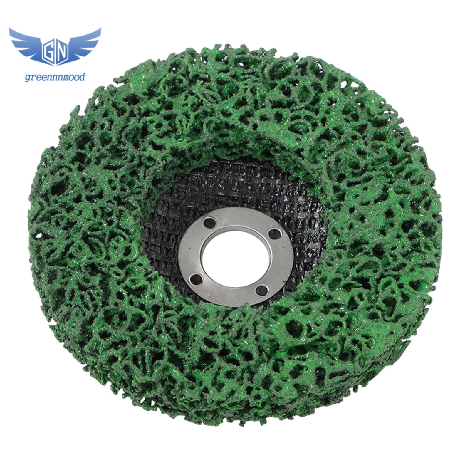 10Pcs 4" Paint Stripping Discs Multi Color Set for Metal Rust Angle Grinder