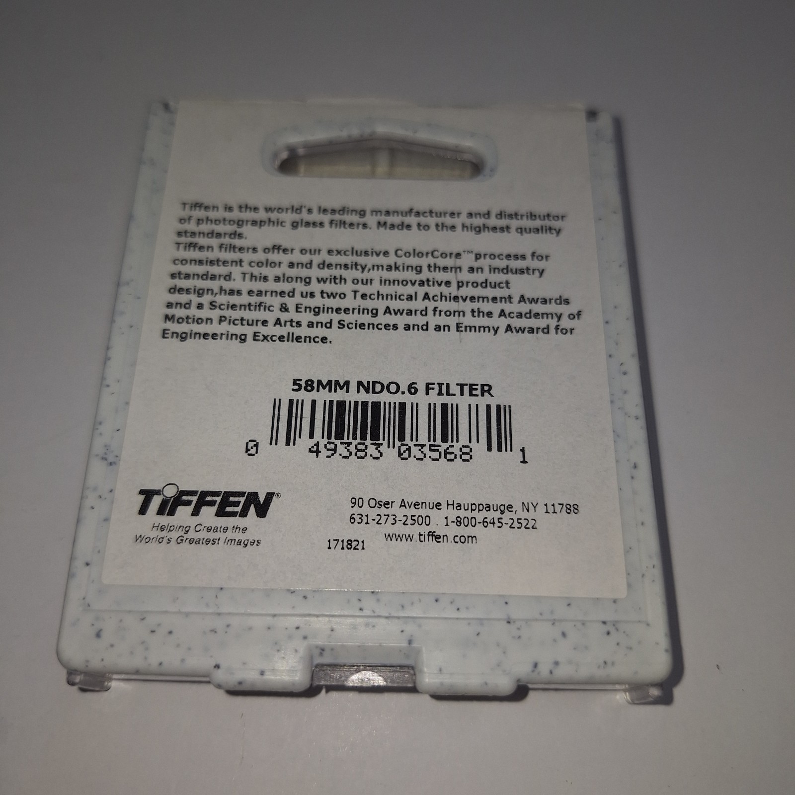 Tiffen Full ND Filter 58mm 0.6 - Excellent Condition