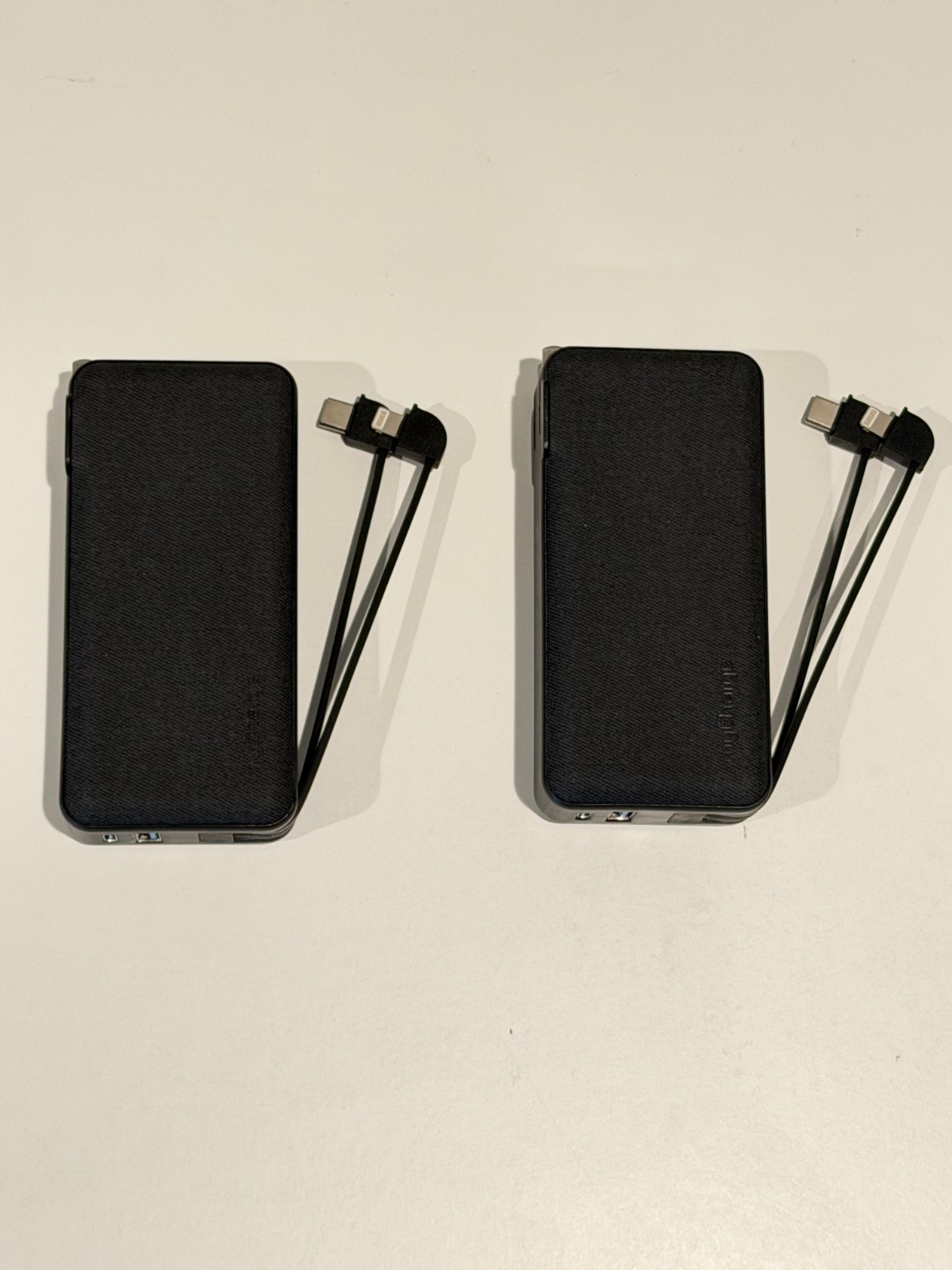 myCharge PowerHub+ 10000mAh All-In-One Portable Charger Power Bank (2 Pack) USED