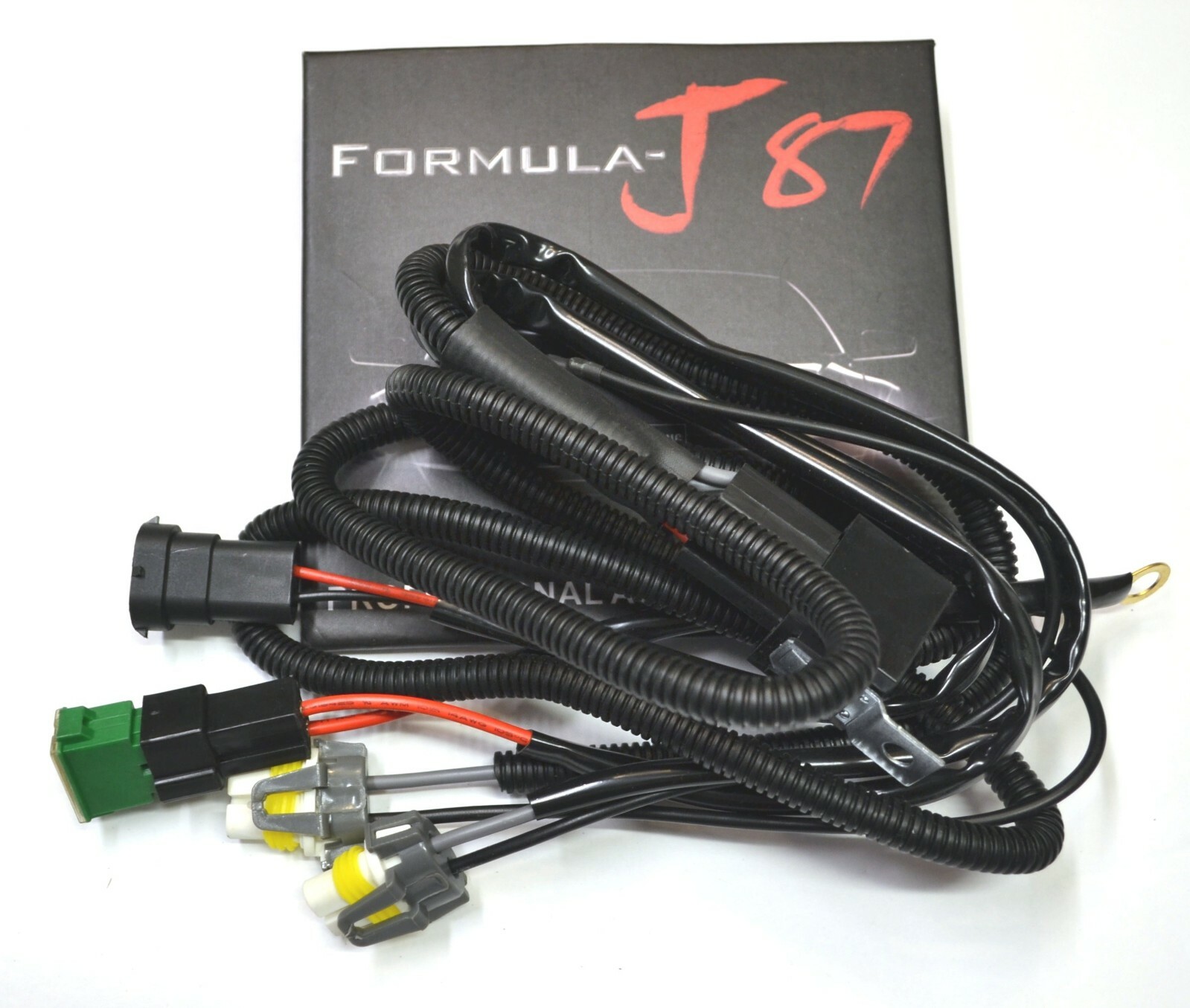 Relay Wire Harness 30A C H11 Fog Light Replace Female Ceramic Socket Plug Lamp