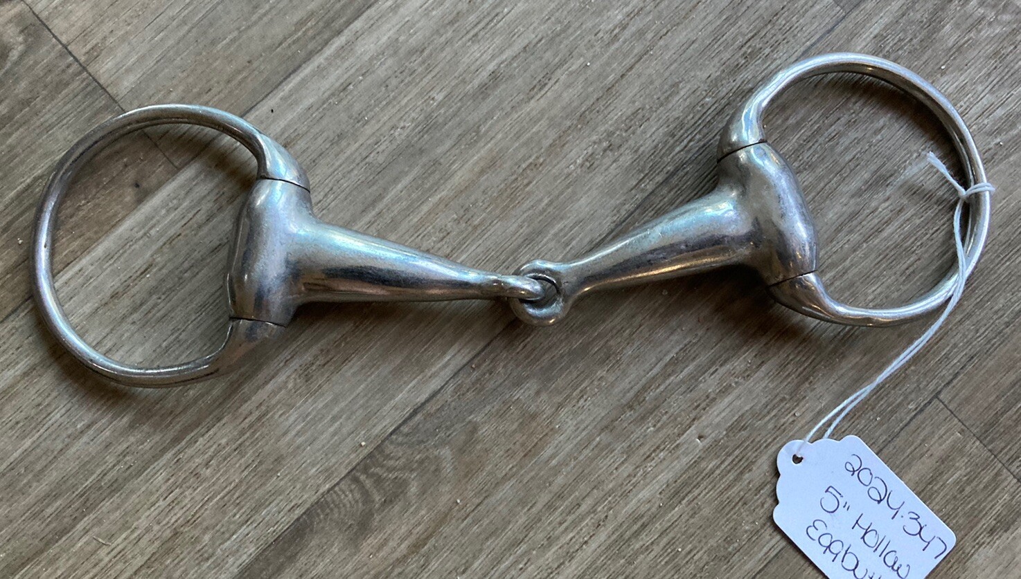5” Stainless Lightweight Fat Mouth Eggbutt Horse Bit