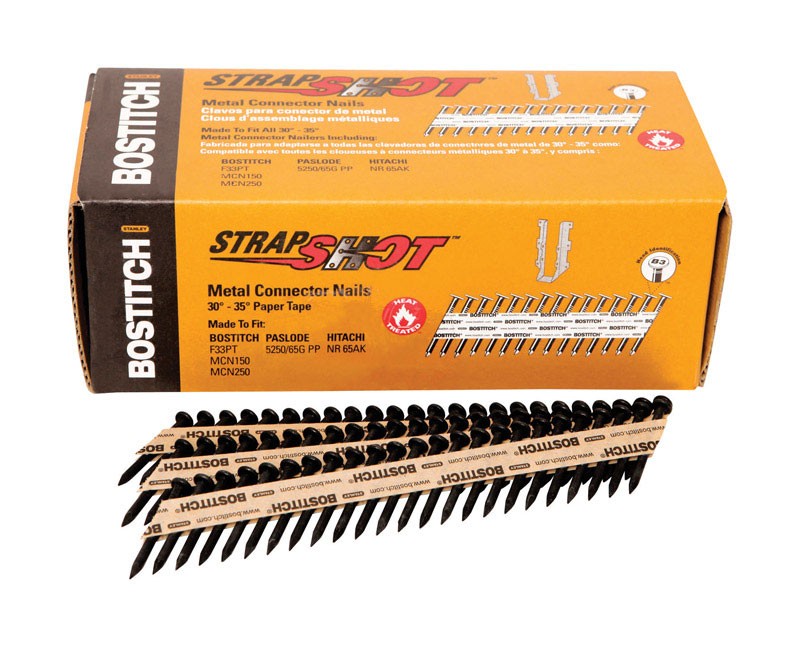 BOSTITCH PT-MC13115-1M 1 1/2-Inch x .131 Paper Tape Collated Metal Connector Nai