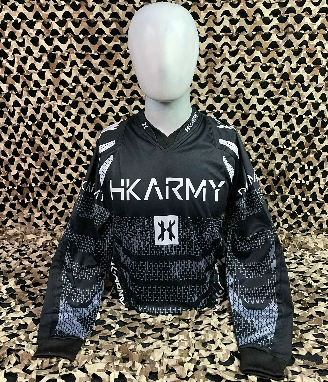 NEW HK Army Freeline Paintball Jersey - Graphite - XXX-Large