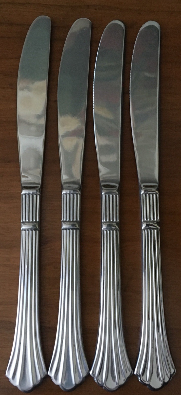 Estia Gourmet Dorian Stainless Steel Dinner Knife Set 4