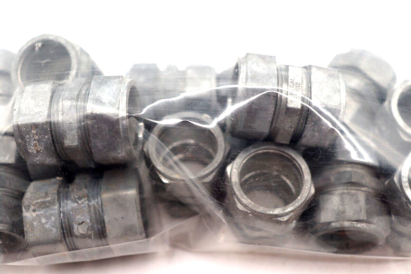 3/4" Die-Cast EMT Compression Coupling, New, Various Package Sizes