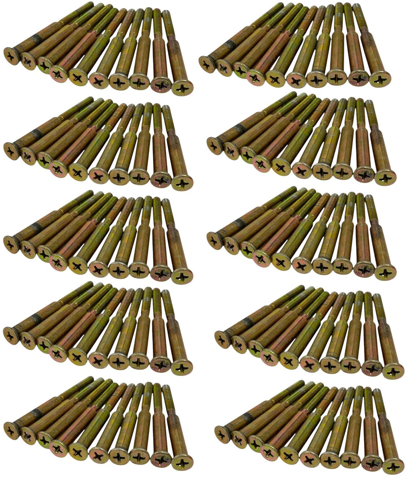 Schlage Flat Head Phillips Mounting for ND Series Cylindrical Locks, 100 Pcs