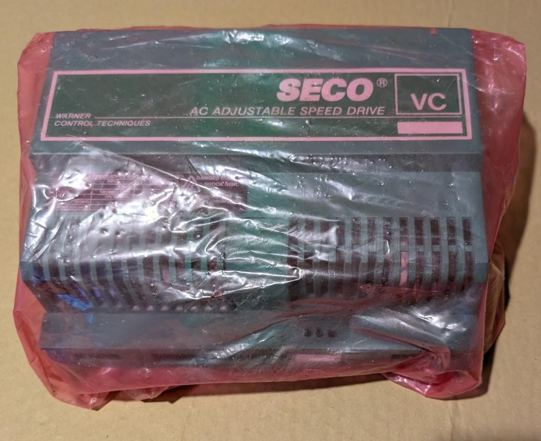 SECO,VC,AC ADJUSTABLE SPEED DRIVE NOS 5.5KW--3/4HP