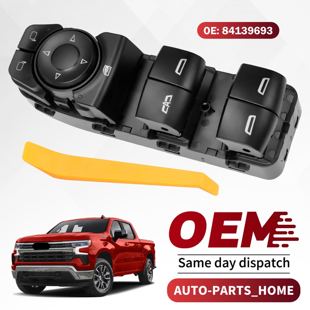 Front Left Power Window Master Control Switch For Chevrolet GMC Buick # 84139693