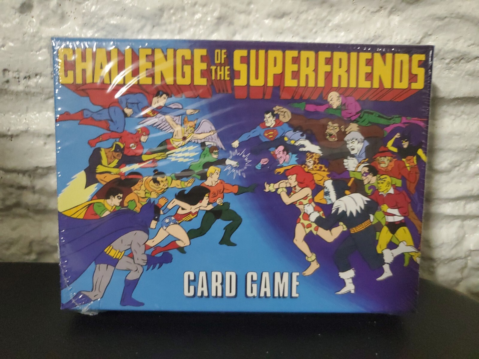 Challenge Of The Superfriends Card Game DC Comics Superman Batman Brand New