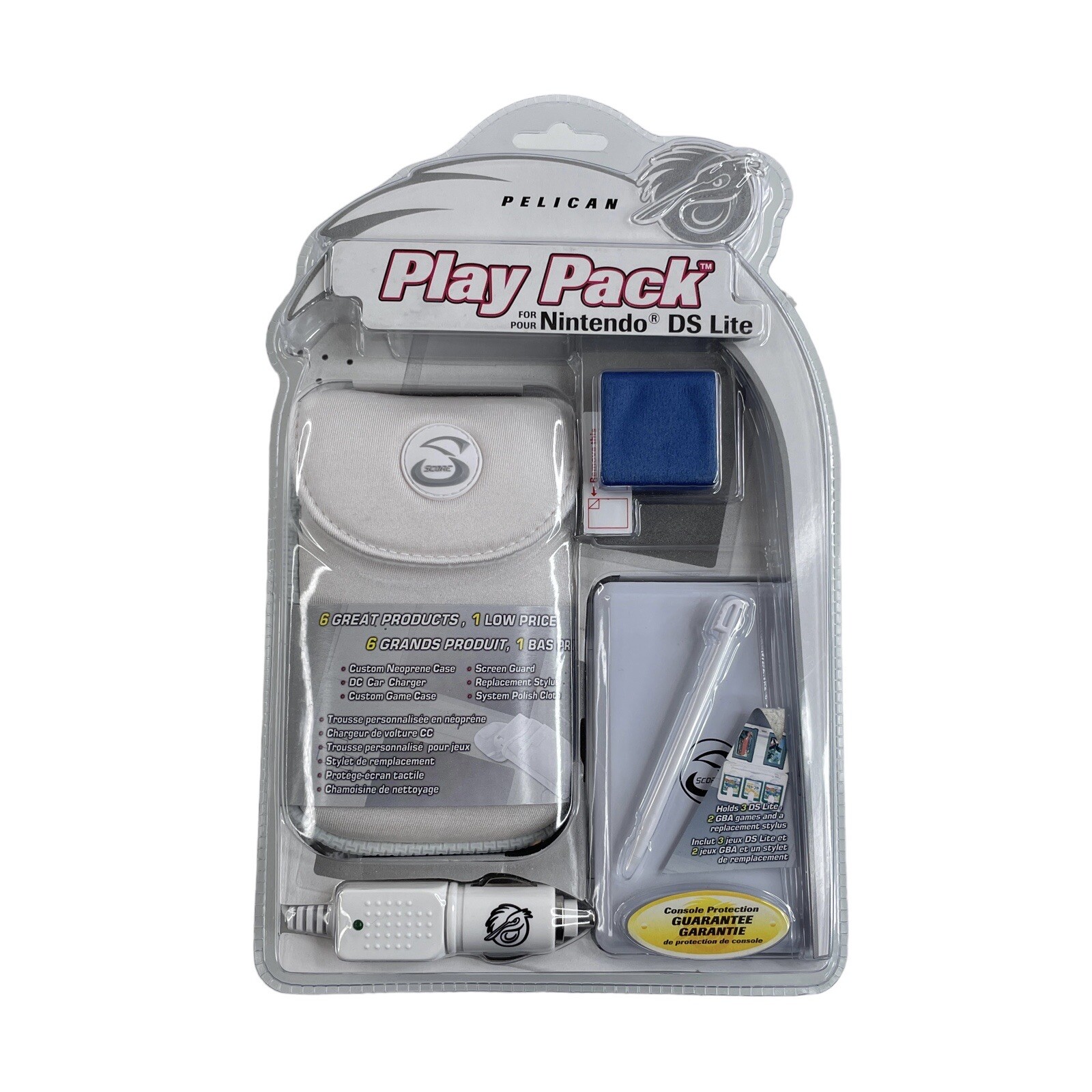 Pelican Play Pack For Nintendo DS Lite Brand New Sealed Free Shipping