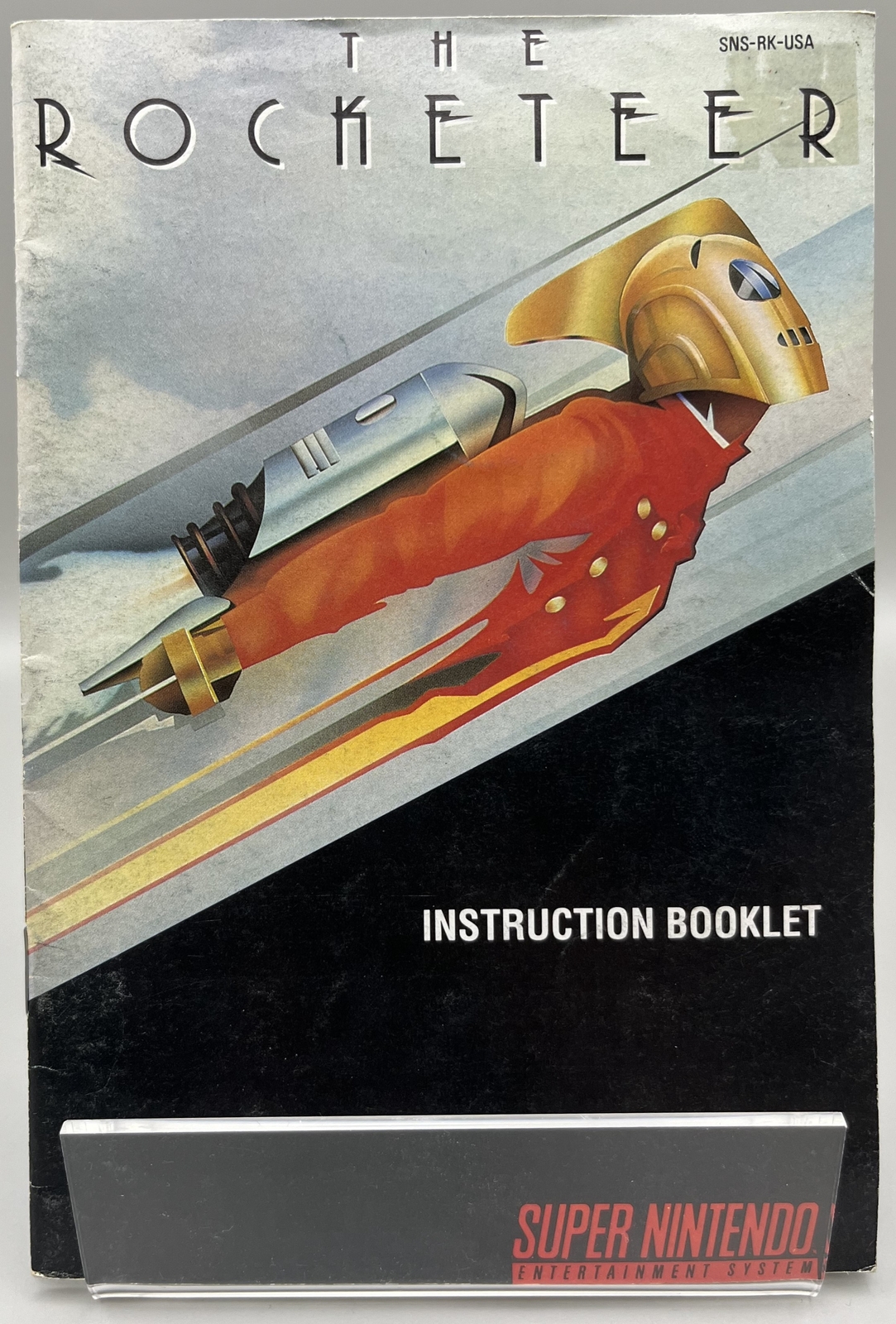 The Rocketeer (Super Nintendo, 1991) Instruction Booklet ONLY