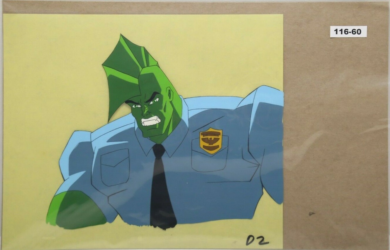 Savage Dragon Original Production Cel 116-60 - Used Condition