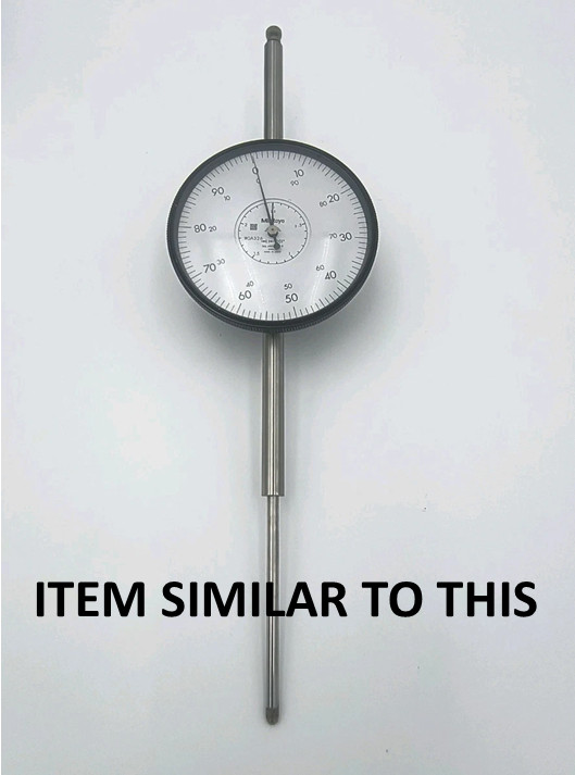 Mitutoyo Dial Indicator, Part No. 4887, .001-3, 0-100