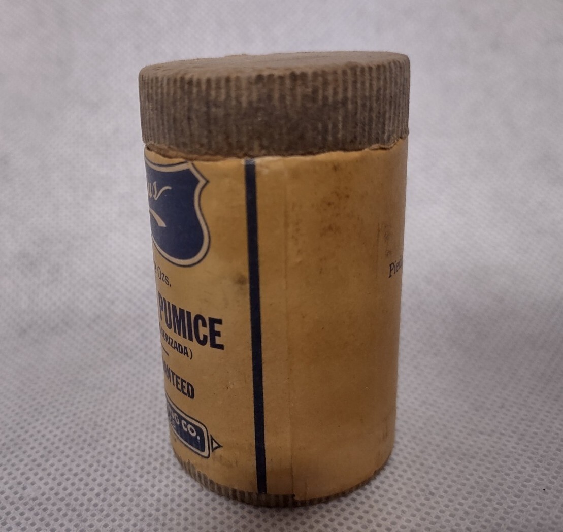 Angelus Powdered Pumice Container 2 oz Brunswig Drug Co