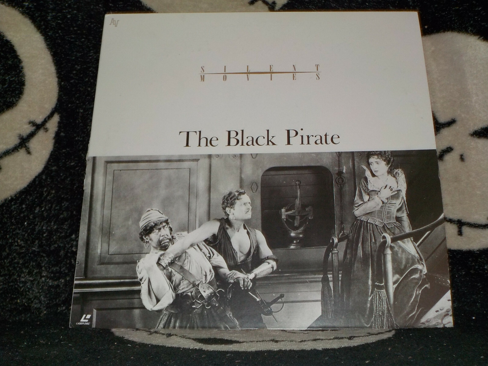 The Black Pirate Laserdisc LD Japan Douglas Fairbanks Free Ship $50
