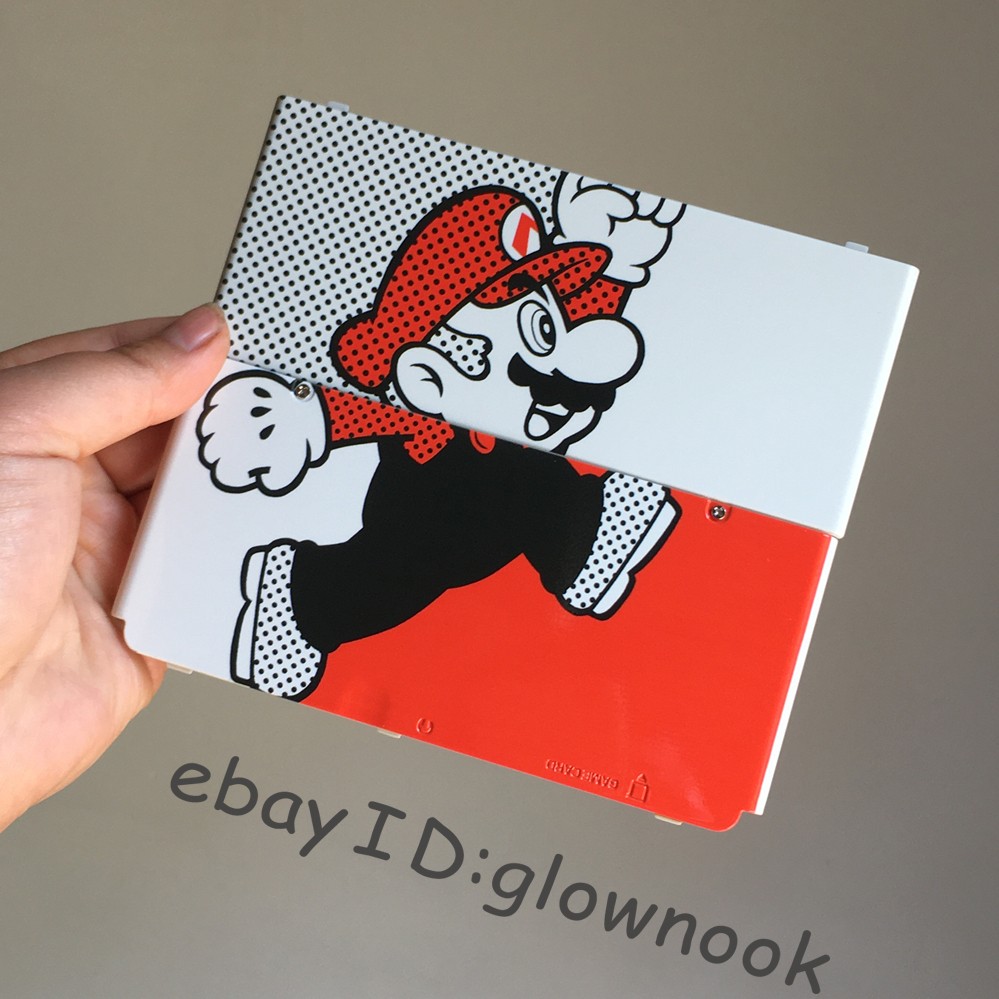 Nintendo Cover Plates plate Docomo mario for New 3DS console Replacement shell