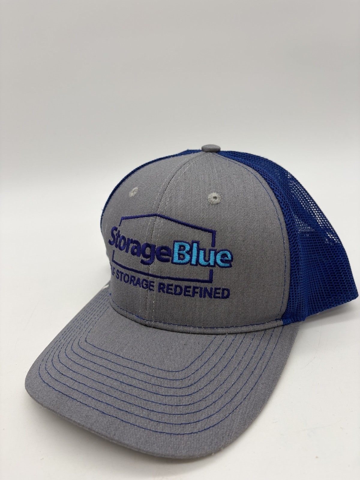 Storage Blue Self Storage Redefined Trucker Hat Mesh Snapback Cap H1