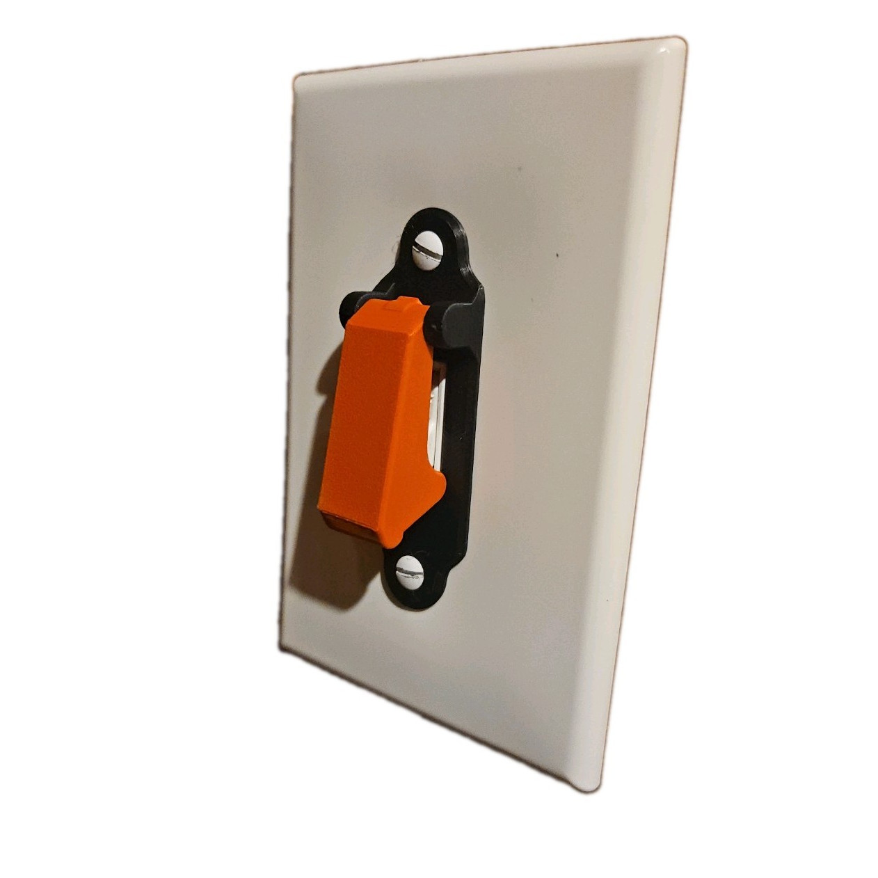 Missle Style Light Switch Cover Red & Black