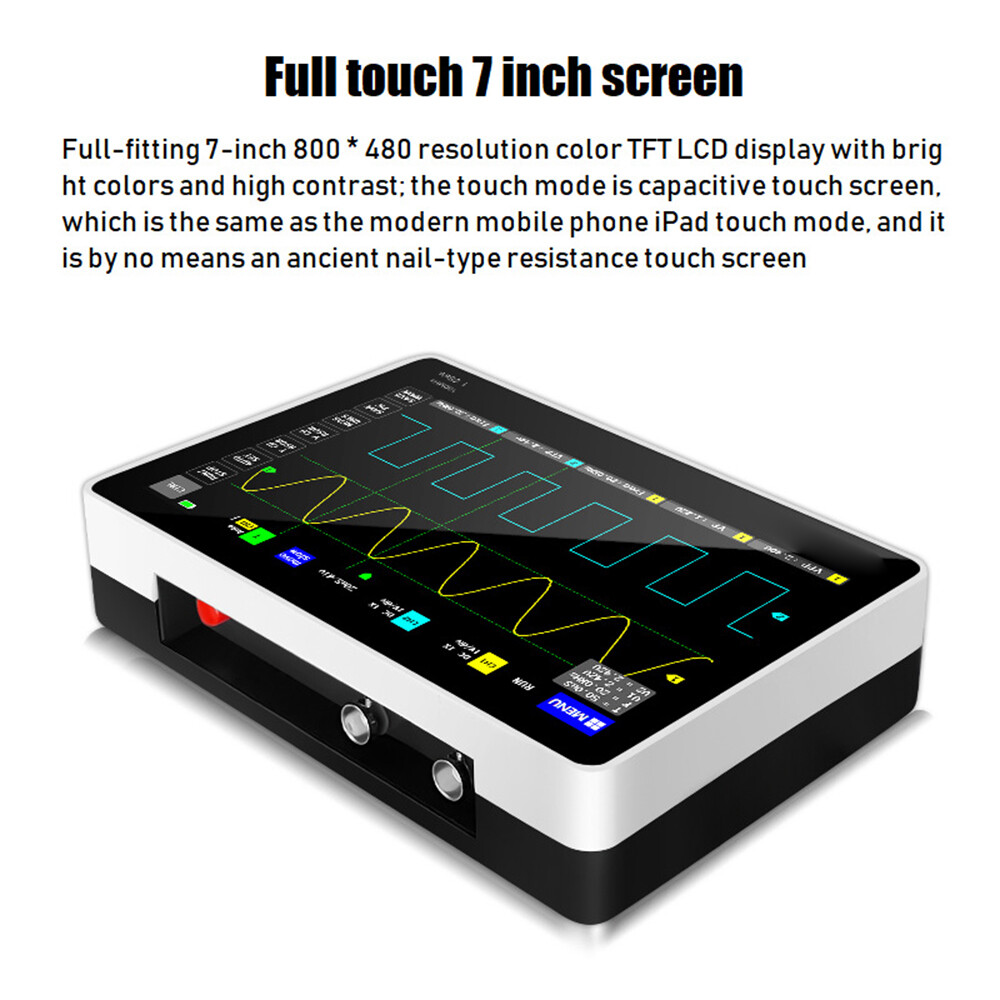 Mini 7" Touch Panel for FNIRSI Digital Tablet Oscilloscope 2CH 100MHz