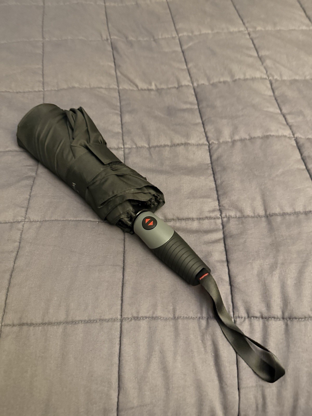 ShedRain WindPro Windproof Compact/Folding Umbrella, Black Solid Men's