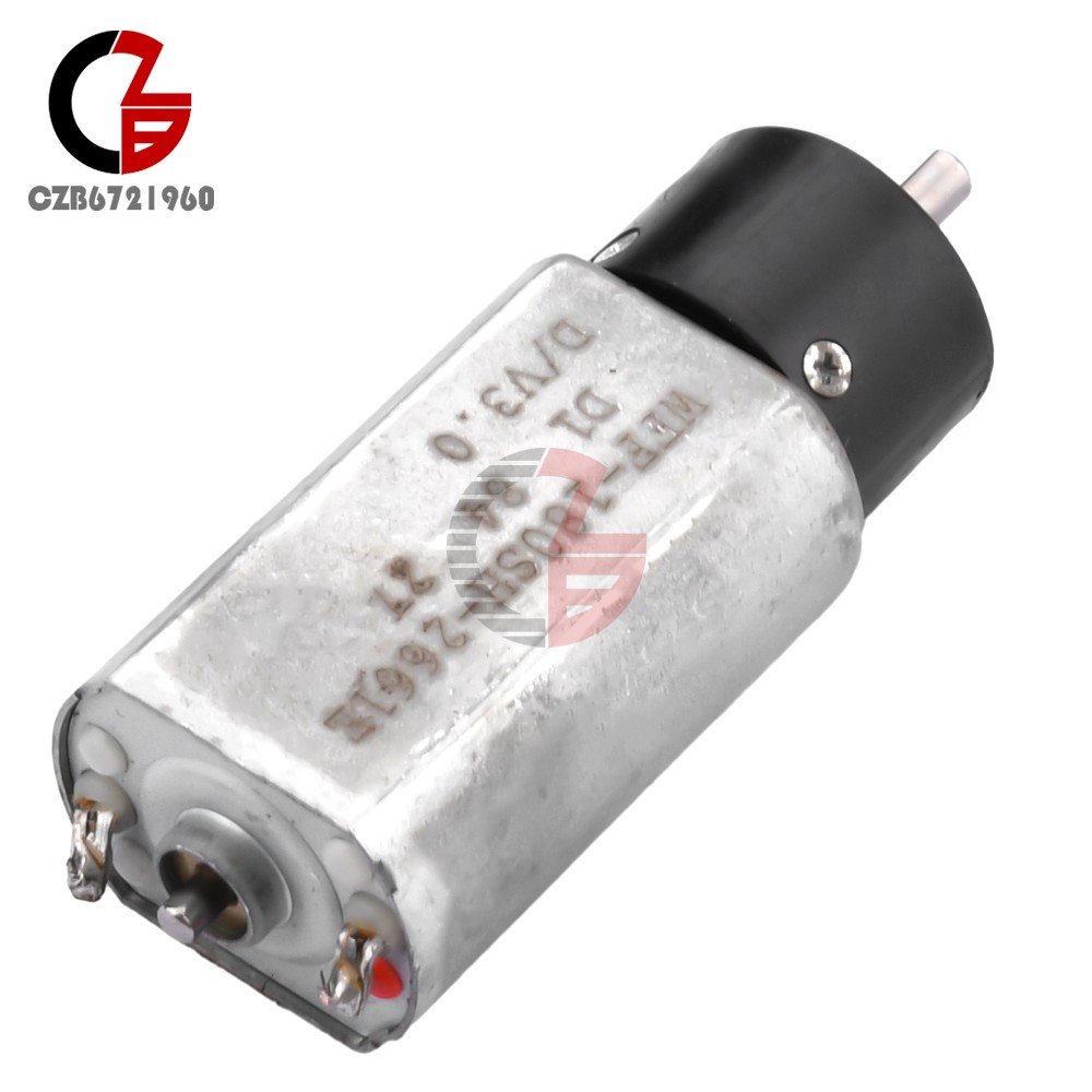 Mini Planetary Gear 180 Motor Silent High Torque 3V 1300 RPM High-Speed Gearbox