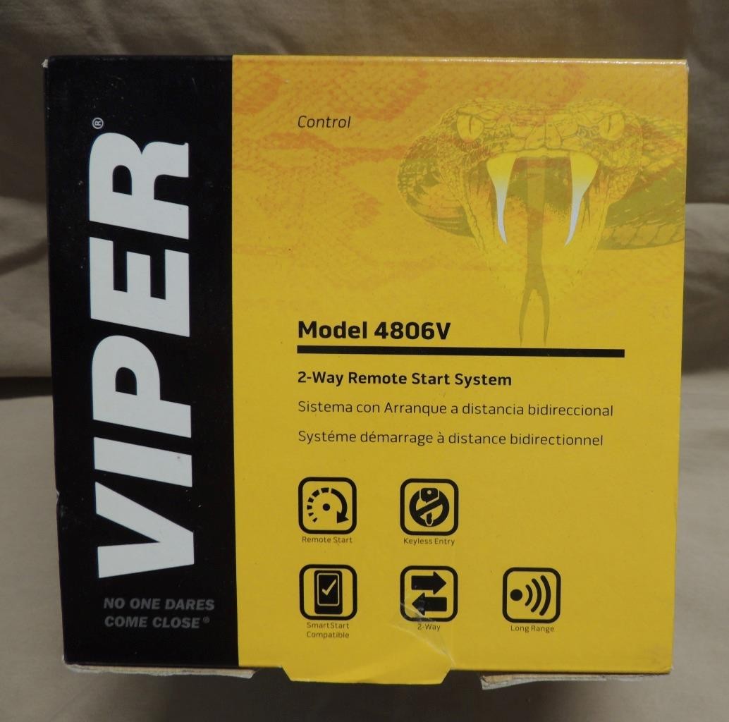 VIPER Control Model 4806V 2-Way Remote Start System Keyless Entry