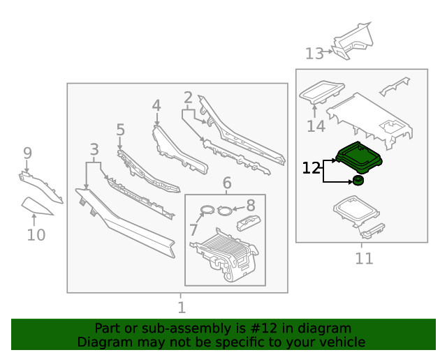 Genuine Mazda Automatic Transmission Shift Lever Boot GRF5-64-330