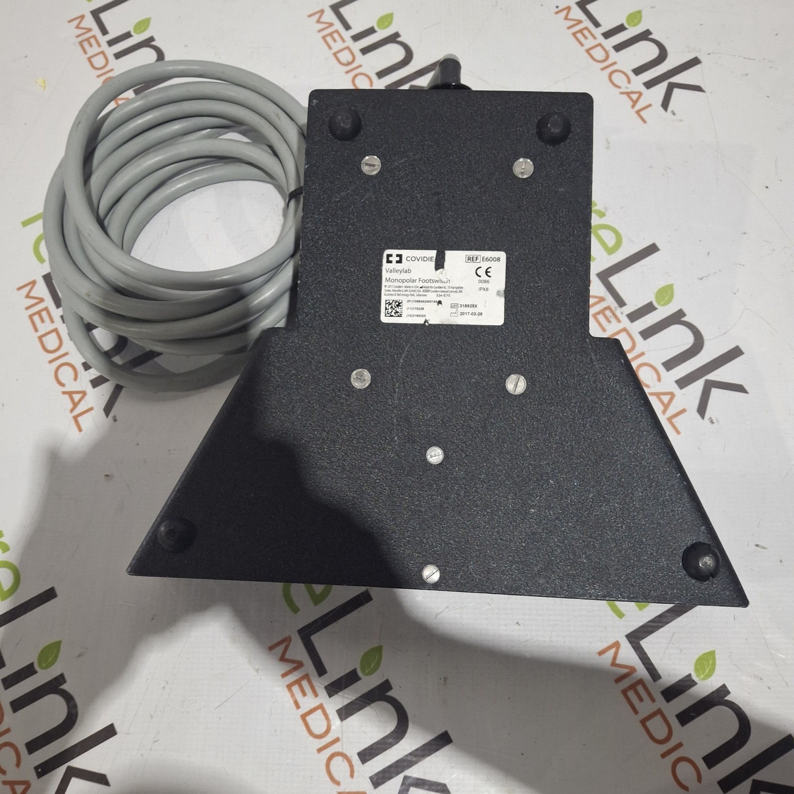 Valleylab E6008 Monopolar Electrosurgical Footswitch
