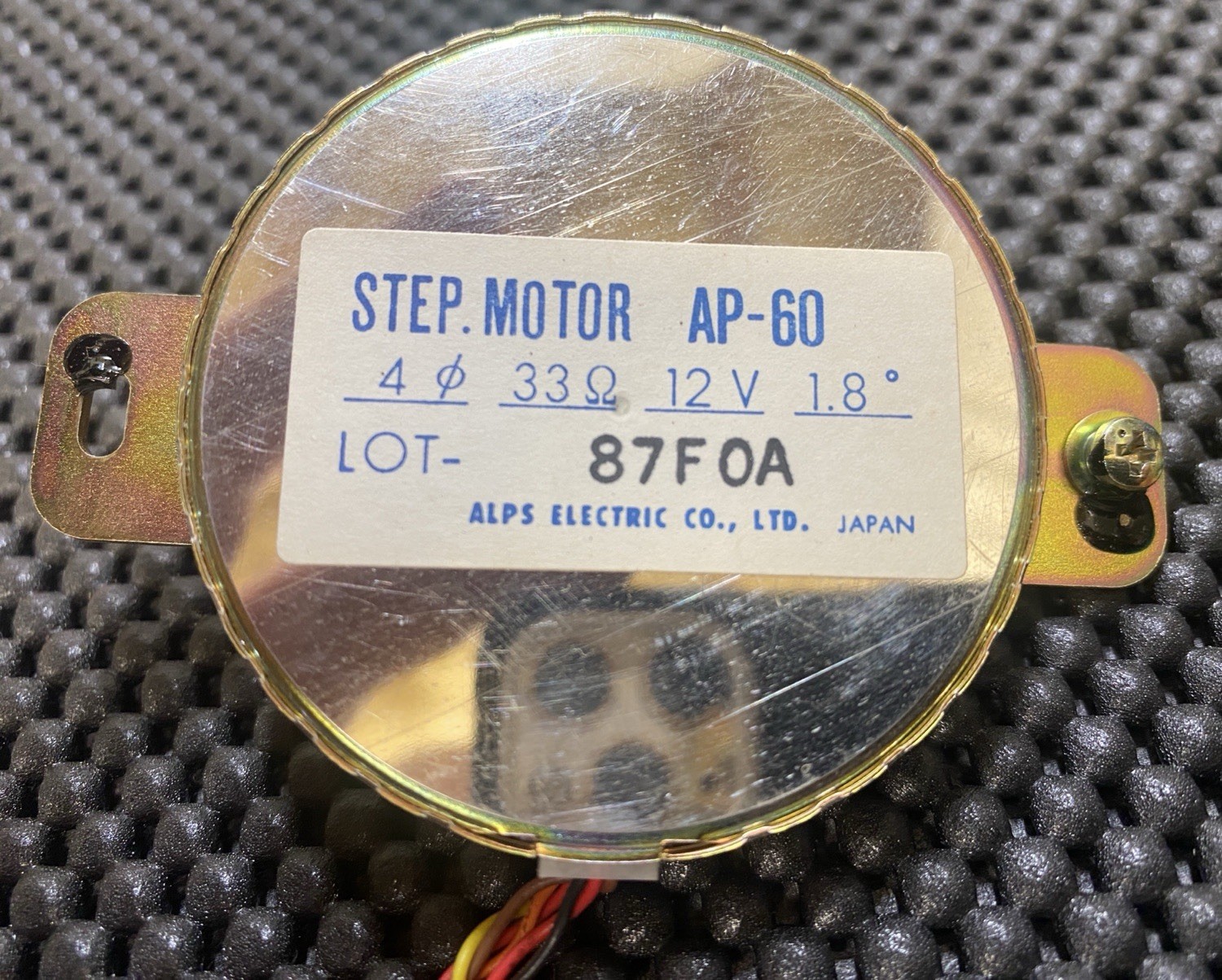 VINTAGE Apple II Disk Drive Stepper Motor |  ALPS AP-60