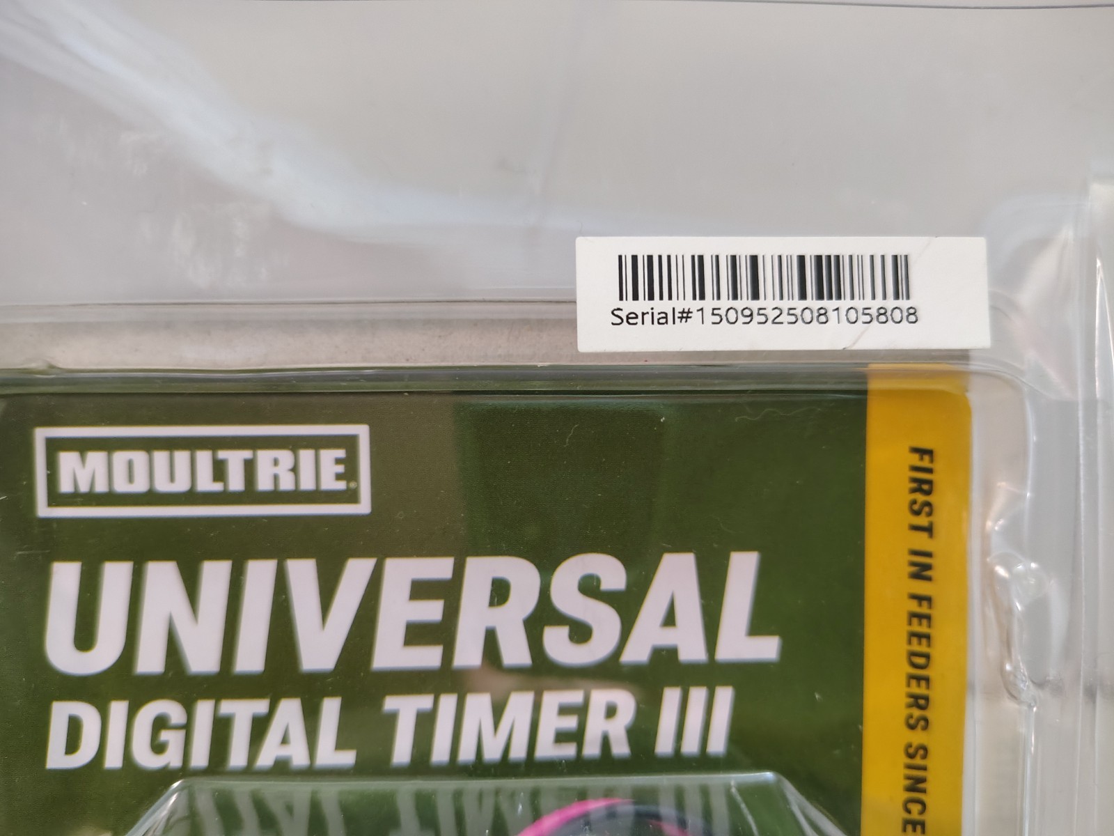 Moultrie Universal Digital Timer III Deer Feeder Timer, Bluetooth, 10 Feeds