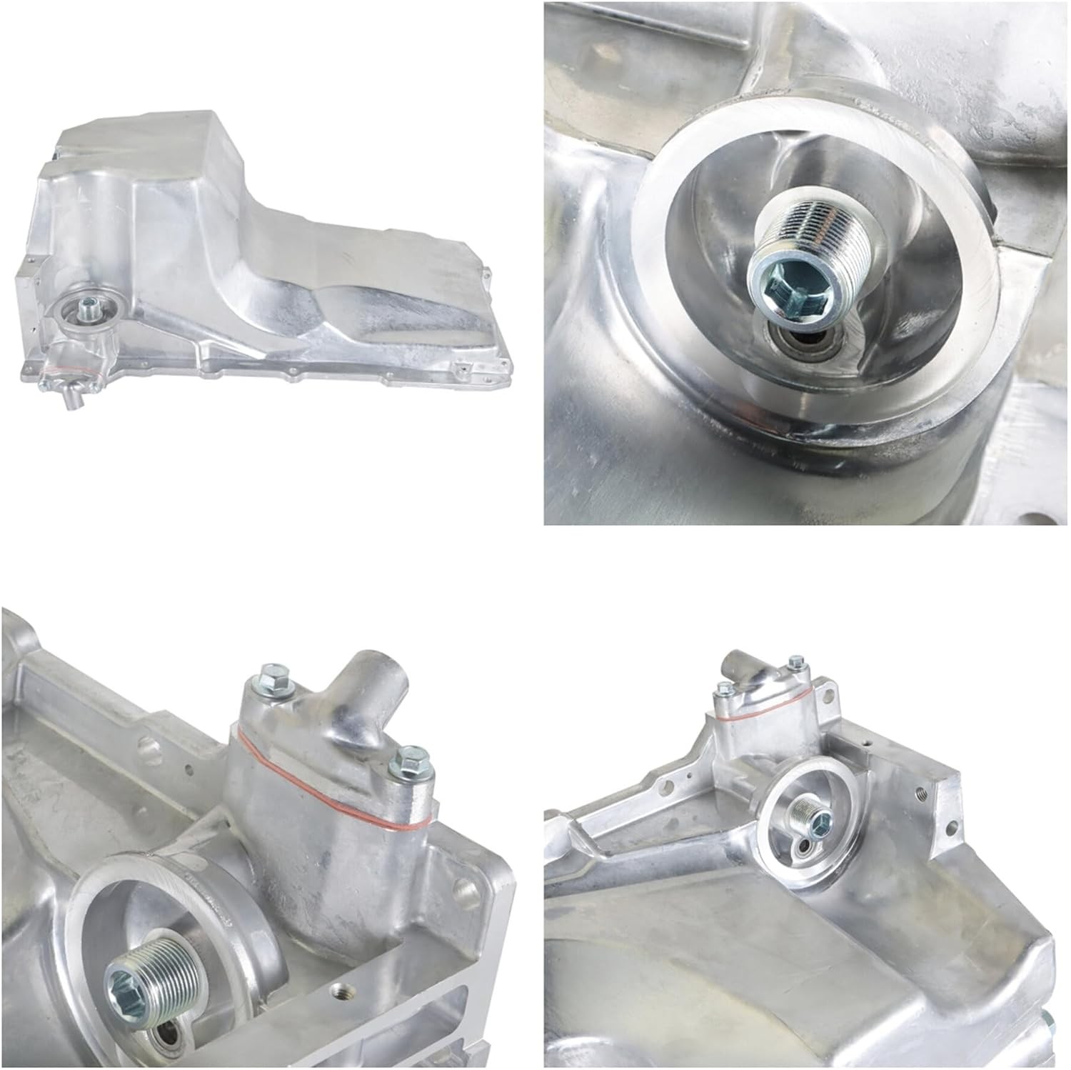 Engine Low Profile Oil Pan Retro Replacement for Silverado 1500 2001-2006