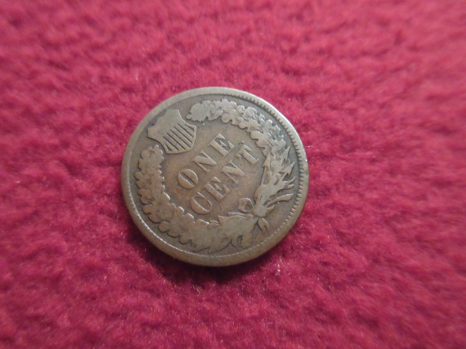 1884 DATED INDIAN CENT ORIGINAL