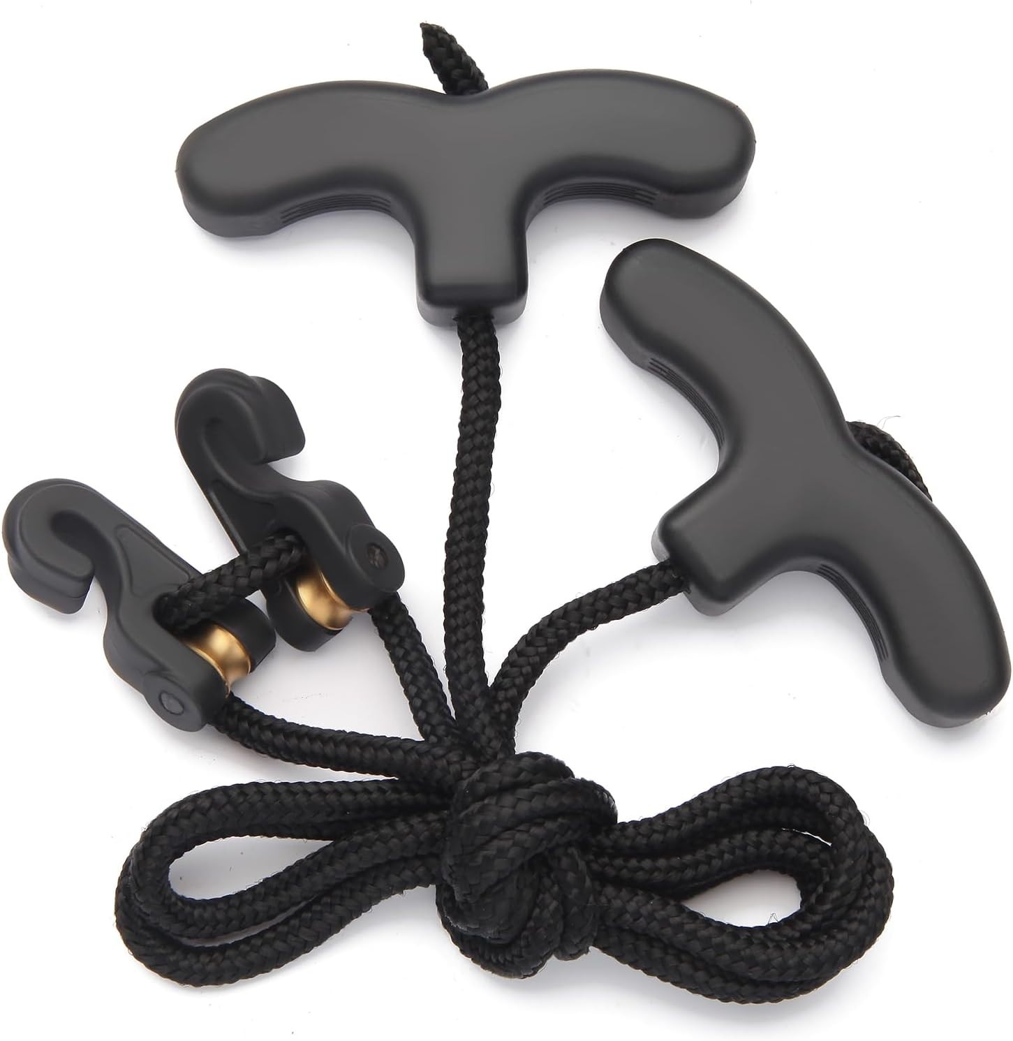 Crossbow Pull Cord Crossbow Cocking Rope Device Double Handle Crossbow String Pu