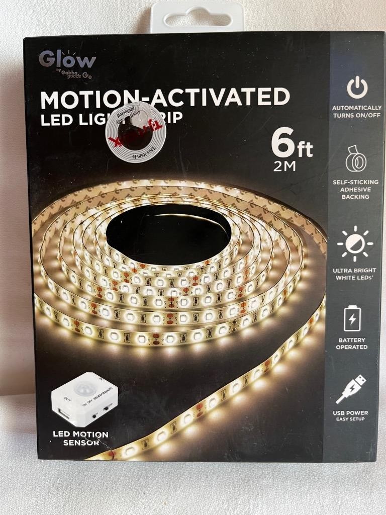 GLOW NIB 6ft Motion Activated LED Light Strip #115-reg
