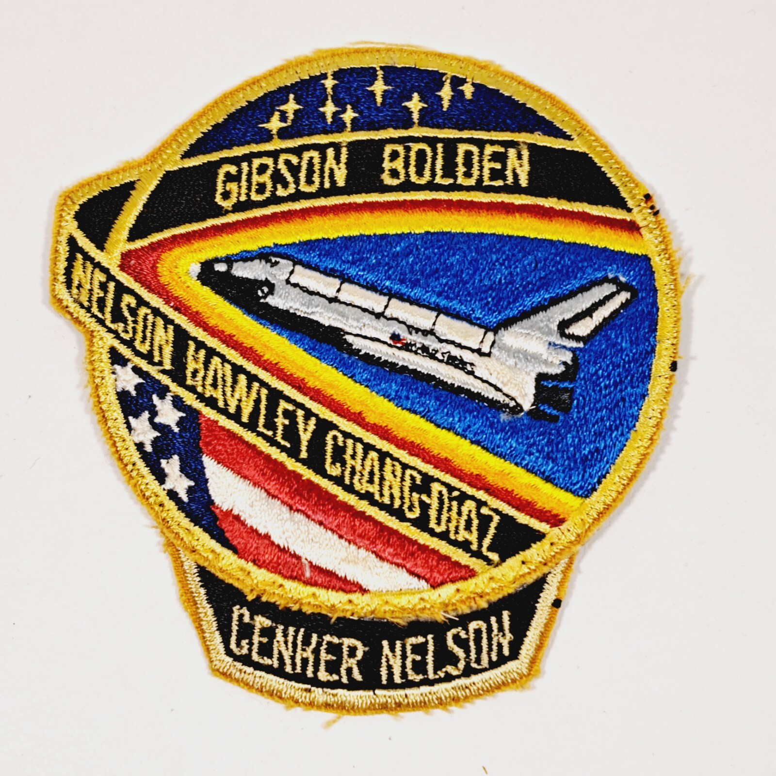 NASA Space Shuttle COLUMBIA Mission STS-61C Crew Patch