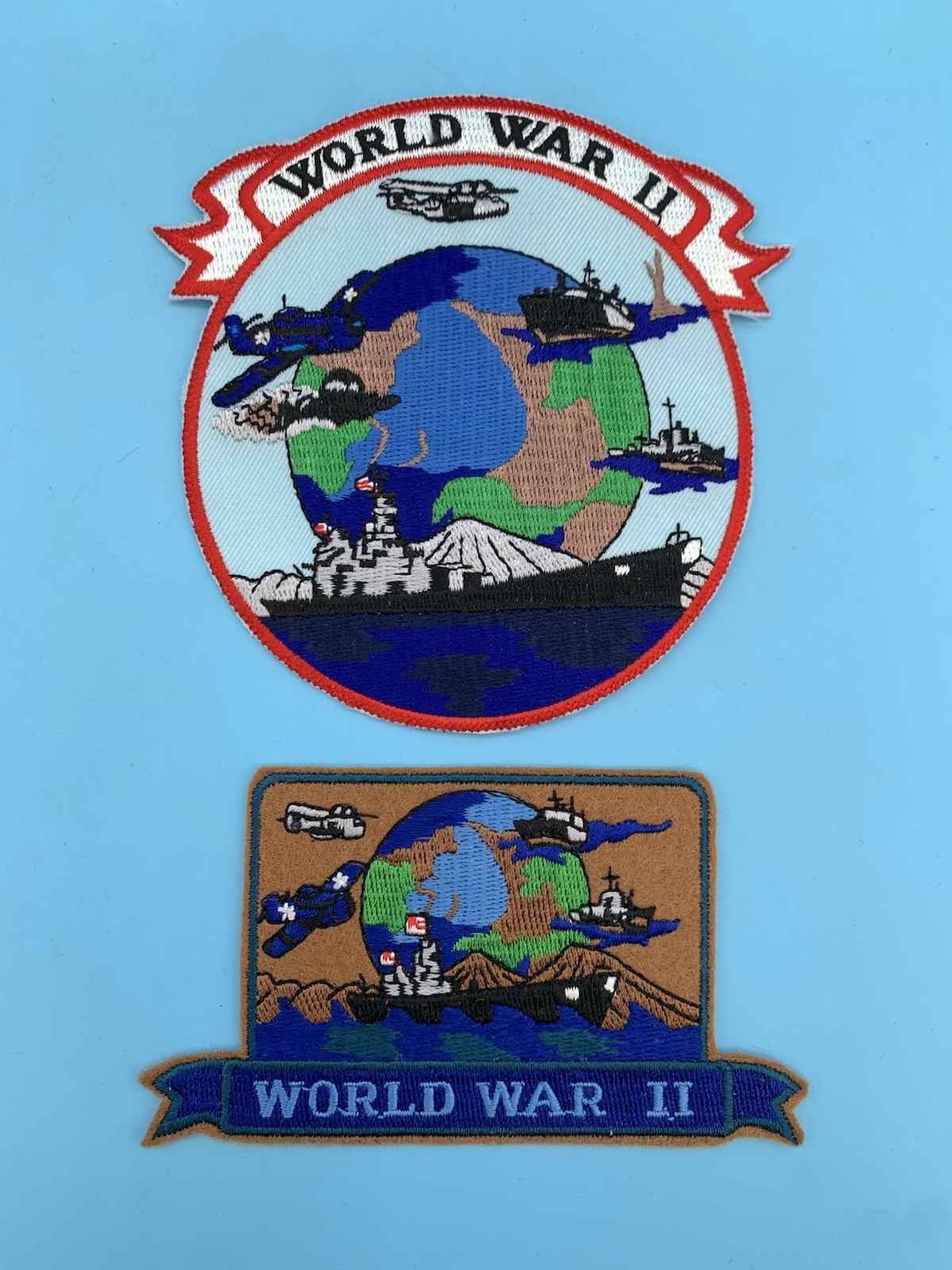 World War II Military Unused Patch. Lot Of 2